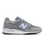 New Balance 997 Suede Men's Made In Usa Shoes - Grey/blue (m997cnr)