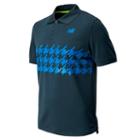 New Balance 4346 Men's Challenger Polo - Petrol (mtt4346pe)
