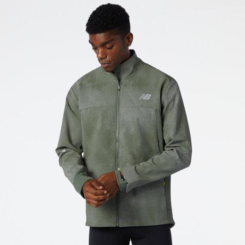 New Balance Mens Reflective Impact Run Winter Jacket
