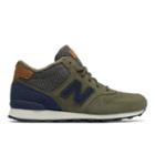 New Balance 696 Mid-cut Women's Outdoor Classics Shoes - Green/grey (wh696lcb)