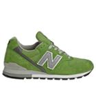 New Balance 996 Men's Made In Usa Shoes - Green Apple, Grey (m996grn)