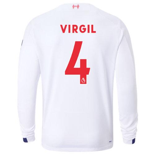 New Balance 939845 Men's Liverpool Fc Away Ls Jersey Virgil No Epl Patch - (mt939845-4na)