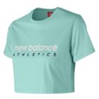 New Balance 91570 Women's Nb Athletics Crop Tee - (wt91570)