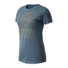 New Balance 91620 Women's United Airlines Half 2019 Short Sleeve - (wt91620c)