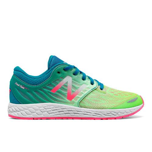 New Balance Fresh Foam Zante V3 Kids' Pre-school Running Shoes - Pink/green (kjzntgxp)