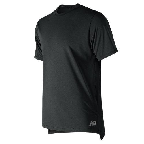 New Balance 91053 Men's R.w.t. Heathertech Tee - Black (mt91053bk)