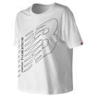 New Balance 91577 Women's Essentials 90s Boxy Tee - White (wt91577wt)