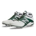 New Balance Mid-cut 4040v2 Metal Cleat Men's Mid-cut Cleats Shoes - White, Green (m4040oa2)