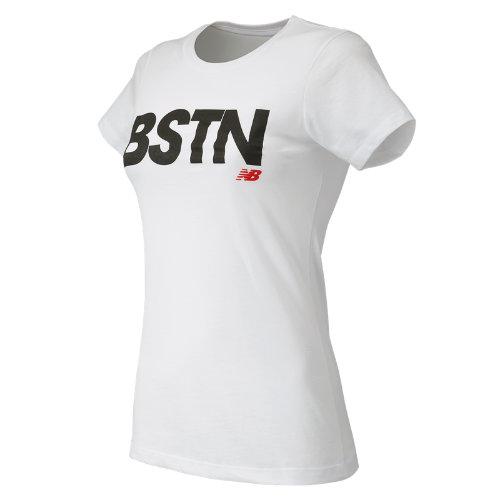 New Balance 63578 Women's Boston City Tee - White (wt63578wt)