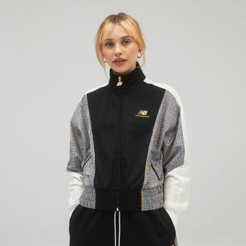New Balance Women's Nb Athletics Higher Learning Stripe Track Jacket