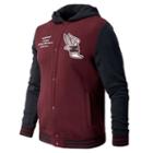 New Balance 4397 Men's Collegiate Flying Nb Jacket - Port Royale, Blue Graphite, Cream (emej4397pry)