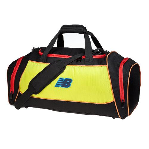 New Balance Men's & Women's Momentum Medium Duffel Bag - Yellow, Black (nb-066myl)