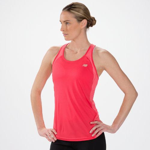 New Balance 4124 Women's Momentum Racerback - Ruby, Watermelon (wrt4124rub)
