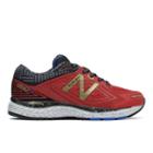 New Balance 860v8 Nyc Marathon Kids Grade School Running Shoes - Red/black (kj860nry)