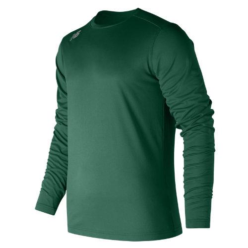 New Balance 501 Men's Ls Tech Baseball Tee - Green (tmmt501tdg)