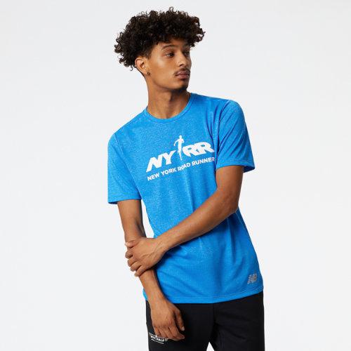 New Balance Men's Run For Life Graphic Impact Run Short Sleeve