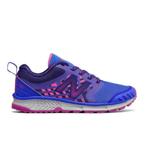 New Balance Fuelcore Nirtel Kids Grade School Running Shoes - Blue/pink (ktntrpay)
