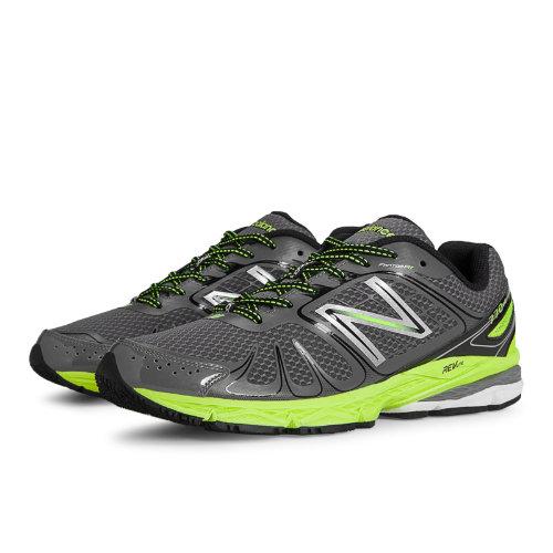 New Balance 770v4 Men's Running Shoes - Grey, Neon Yellow (m770gy4)