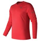 New Balance 63224 Men's Nb Ice Long Sleeve - Red (mt63224rep)