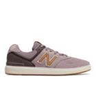 New Balance All Coasts 574 Men's Court Classics Shoes - Pink/tan (am574cpr)