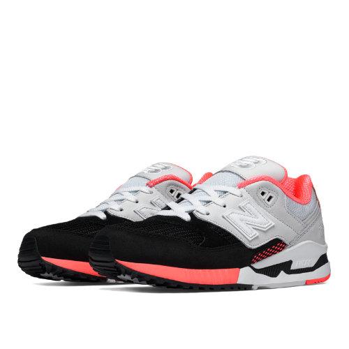 New Balance 530 Bionic Boom Women's Running Classics Shoes - Black, White, Dragonfly (w530rtb)
