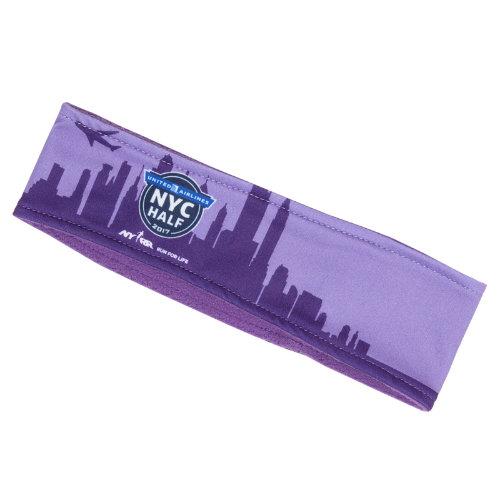 New Balance Men's & Women's United Nyc Half Fleece Headwarmer - Purple (620002)