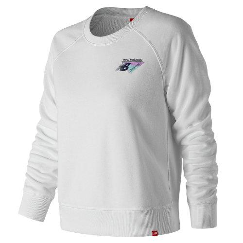 New Balance 91578 Women's Essentials 90s Crew - White (wt91578wt)