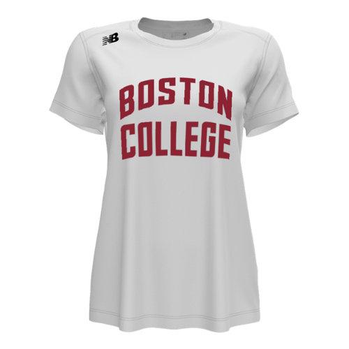 New Balance Womens Nb Short Sleeve Tech Tee(boston College)