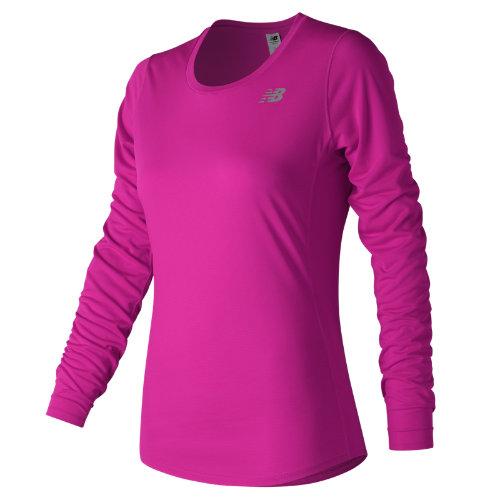 New Balance 73132 Women's Accelerate Longsleeve - Pink (wt73132pbr)