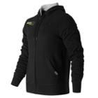 New Balance 63550 Men's Hocr Classic Full Zip Hoodie - Black (mj63550ebk)
