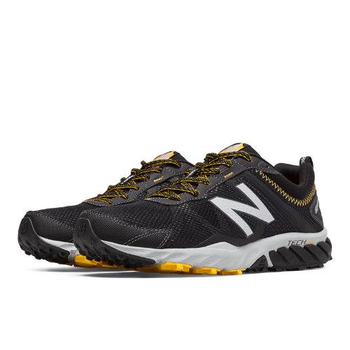 New Balance 610v5 Men's Neutral Cushioning Shoes - Black, Gold Rush (mt610lb5)