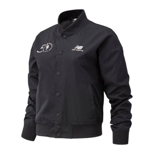 New Balance Womens Nyc Marathon Essentials Core Bomber Jacket