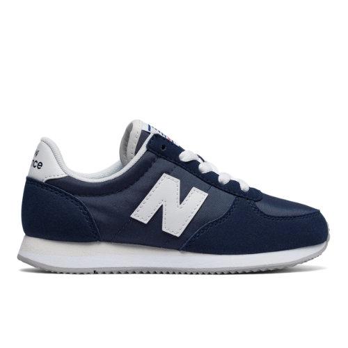 220 New Balance Kids Grade School Lifestyle Shoes - Navy/white (kl220nvy)
