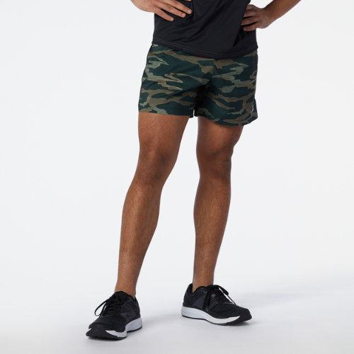 New Balance Men's Printed Accelerate 5 Inch Short