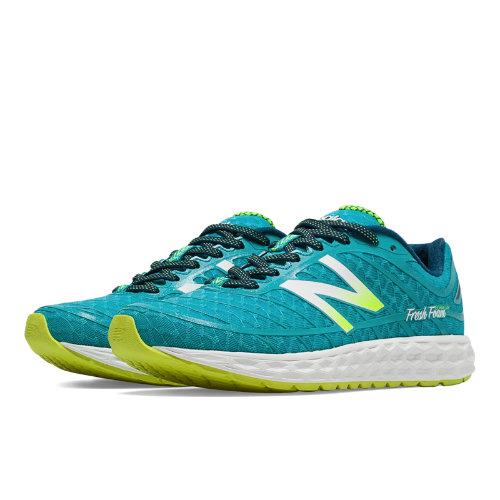 New Balance Fresh Foam Boracay Women's Neutral Cushioning Shoes - Turquoise, Hi-lite (w980bb2)
