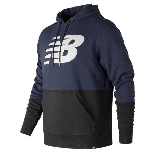 New Balance 73529 Men's Essentials Pullover Hoodie - Navy (mt73529dcl)