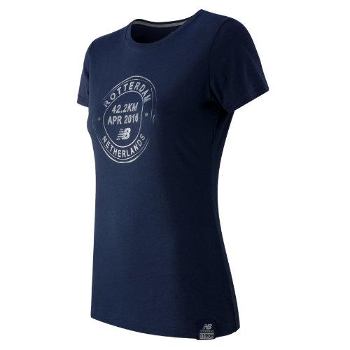 New Balance 61510 Women's Passport Tee - Navy (wt61510nv)