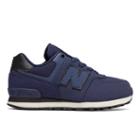 574 New Balance Kids Grade School Lifestyle Shoes - Blue/black (kl574ytg)