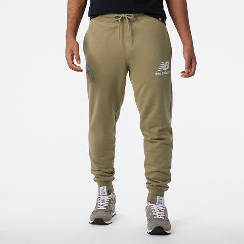 New Balance Men's Nyc Marathon Nb Essentials Stacked Logo Sweatpant