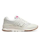 New Balance 997h Women's Classics Shoes - Off White/pink (cw997hda)