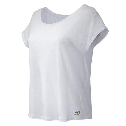 New Balance 71450 Women's Cotton Tee - White (wt71450wt)