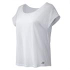 New Balance 71450 Women's Cotton Tee - White (wt71450wt)