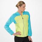 New Balance 3323 Women's Sequence Hooded Jacket - Sunny Lime, Poolside (wrj3323syl)