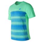 New Balance 71411 Men's Yarra Crew - Green/blue (mt71411vdj)