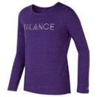New Balance 17366 Kids' Long Sleeve Performance Top - (gt17366)
