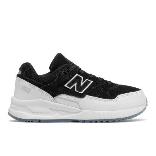 530 New Balance Kids' Pre-school Lifestyle Shoes - Black/white (kl530cbp)