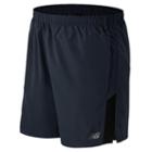New Balance 53070 Men's Accelerate 7 Inch Short - Thunder/black (ms53070thn)