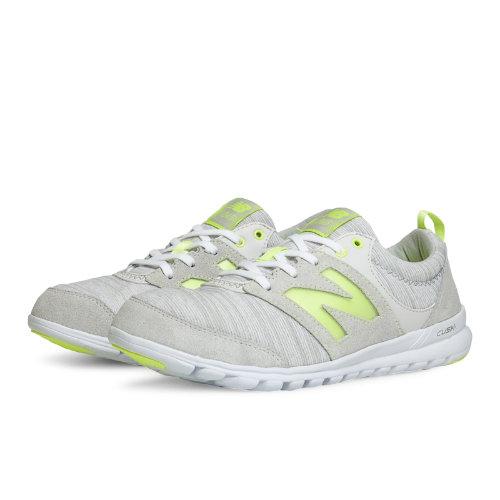 New Balance Heathered 315 Women's Casual Athletics Shoes - Grey, Light Yellow (wl315gy)