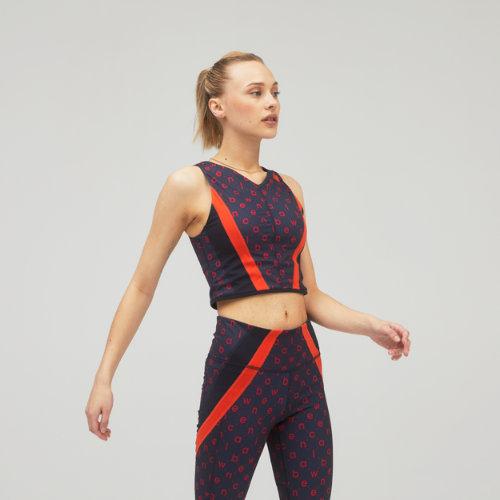 New Balance Women's Transform Nbsleek Printed Crop Top