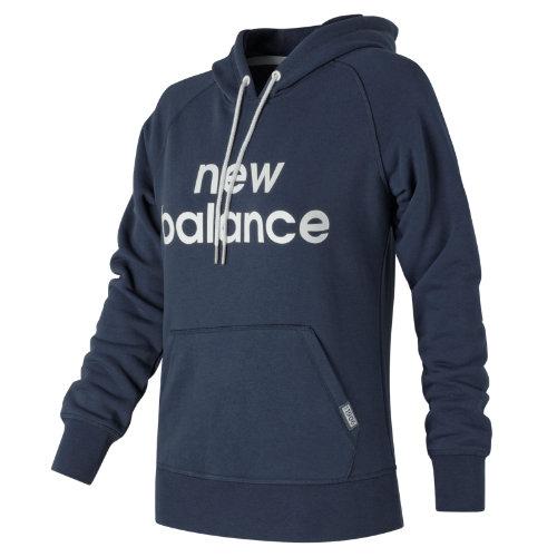New Balance 71599 Women's Classic Pullover Hoodie - Navy (wt71599nv)